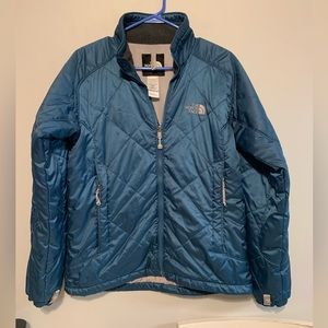 The North Face Navy Blue Puffer Jacket Size Medium